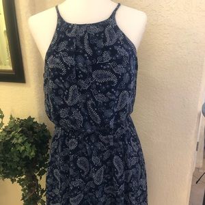 Francesca’s Blue Paisley spring dress